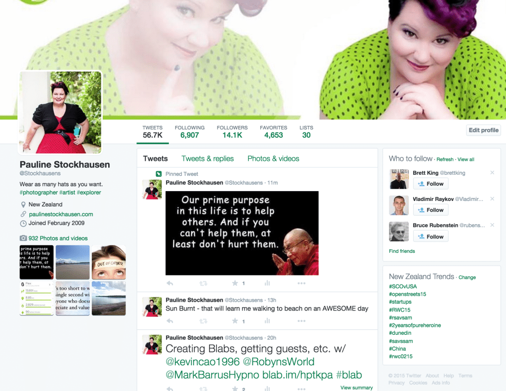 Pin a tweet to twitter with Pauline Stockhausen